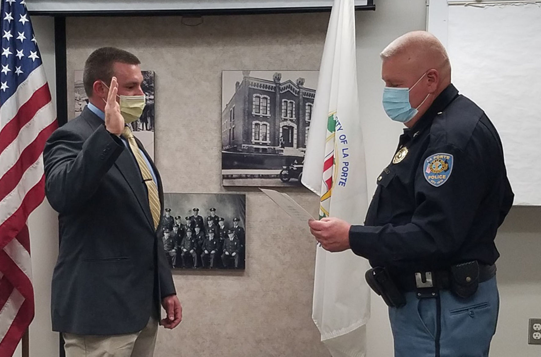 Wanatah resident is newest La Porte Police officer